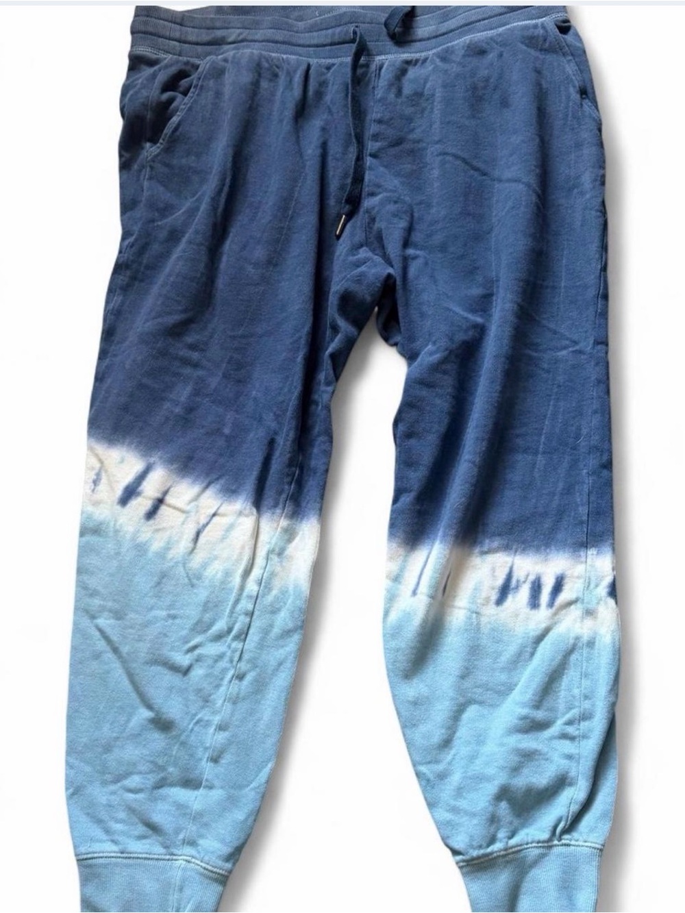 Old Navy Women’s Light Blue Tie-Dye Jogger Pants